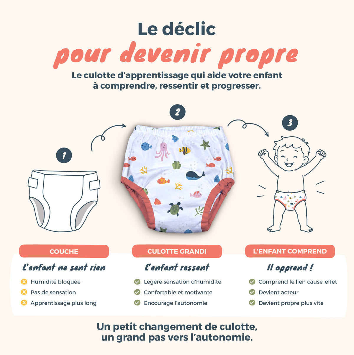 Culottes d'apprentissages