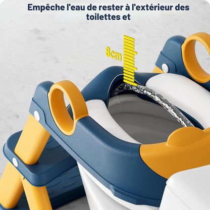 Marchepied de toilettes pliable